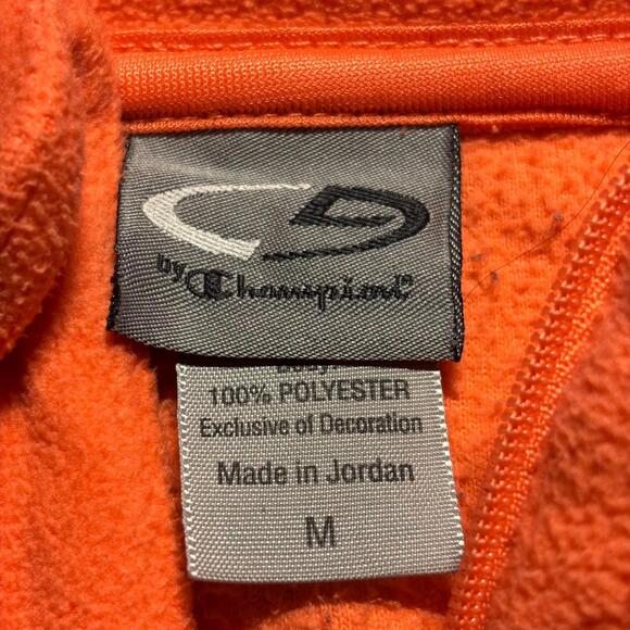 Champion Women's 1/4 Zip Athletic Pull Over Sweatshirt - Size Medium Long Sleeve - Picture 3 of 3